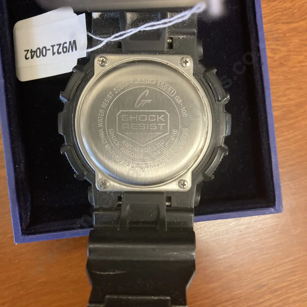 Casio Men's G-SHOCK  GA-100 Military Series Watch in Black Image 1++